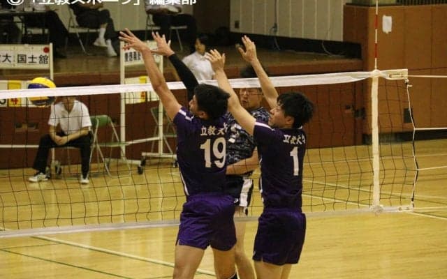 【バレーボール部】　粘りのプレーをみせるも惜敗．．．初白星はお預け
