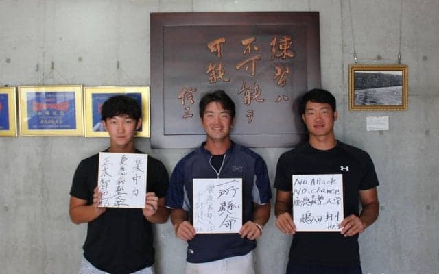 【野球】秋季リーグ戦開幕前インタビュー　第１弾　中村健人選手×嶋田翔選手×正木智也選手　〜スラッガーの想い〜