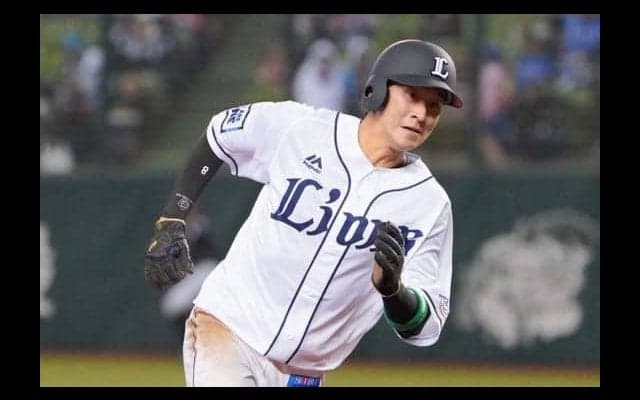 西武金子侑が自身2度目の40盗塁到達！　3回に二盗成功、盗塁王に向け独走