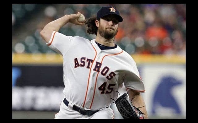 【MLB】アストロズ・コール、史上18人目のシーズン300奪三振達成！　球団では33年ぶりの快挙