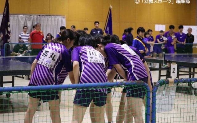 【女子卓球部】秋季リーグ開幕　２連勝スタート！