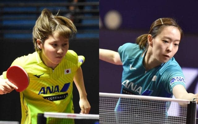 石川/平野、北朝鮮ペアに快勝　3回戦進出＜アジア卓球選手権・ダブルス＞