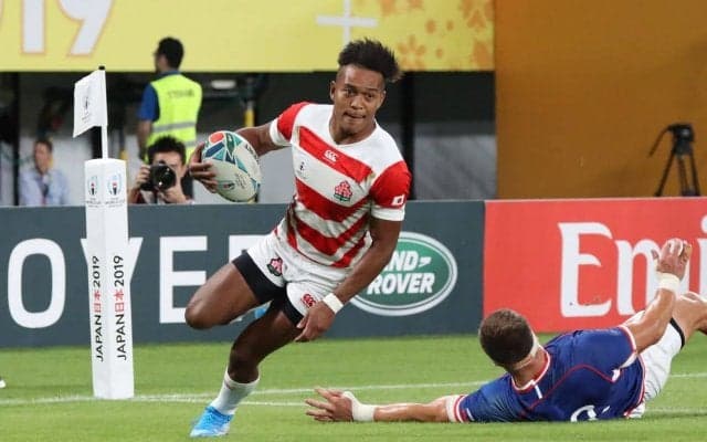 WTB松島ハットトリック！日本代表、Ｗ杯開幕戦でロシアを30－10で下し勝ち点5獲得