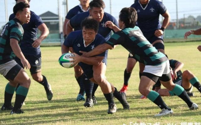 【ラグビー部】ホーム開幕戦、大差を付けて好発進!!