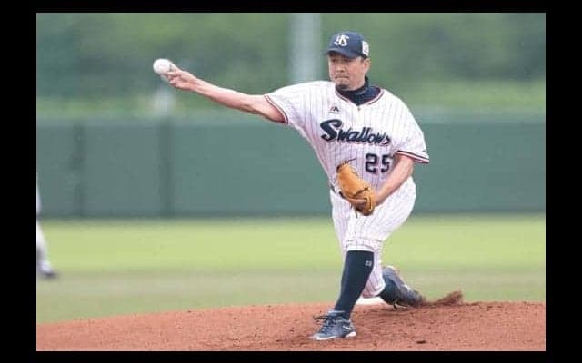ヤクルト館山、畠山が引退試合　先発館山は大島を二ゴロに仕留めて降板