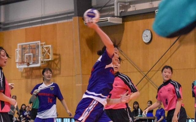 【ハンドボール部女子】　接戦を制せず、武庫女大に２１ー２２で惜敗