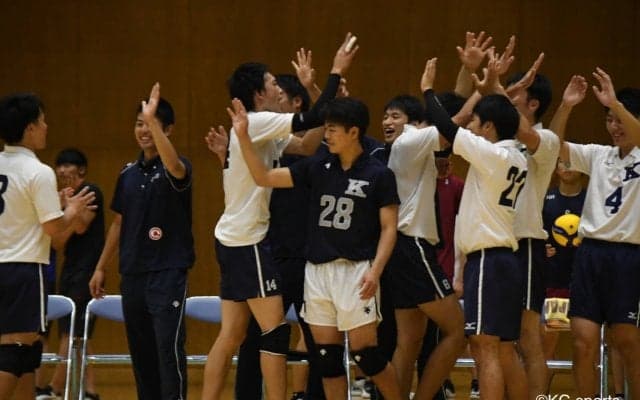 【バレーボール部男子】甲南大に勝利し、今季初白星！ １次リーグを５位で終える