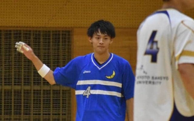 【ハンドボール部男子】　１点差で逃げ切り、京産大に勝利！