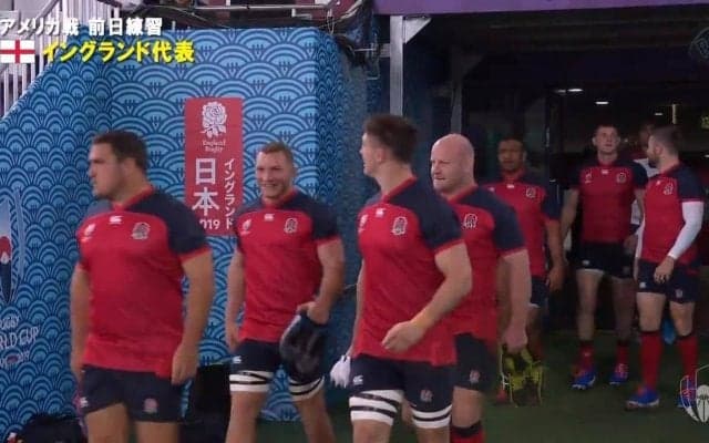 イングランドが神戸で前日練習を公開、26日アメリカと対戦