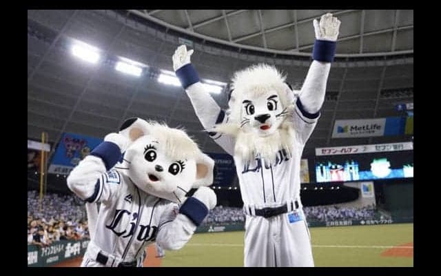 西武人気マスコットのレオ＆ライナが独白　連覇に感動「ことしはうれしなみだ」
