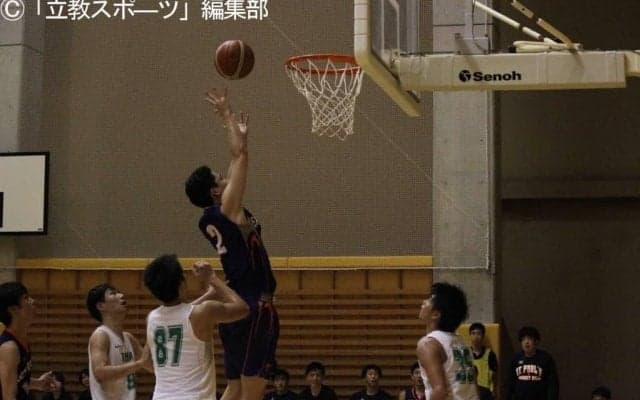 【バスケットボール部】チームの連携プレーを生かして勝利！