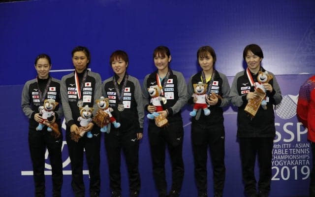 【今週の日本の卓球】日本女子団体銀メダル　アジア卓球選手権　全日程終了