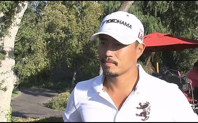 小平智「9番のイーグルはご褒美」上がり3ホールでは2つ伸ばし28位タイ発進