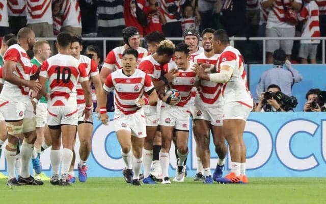 【ピッチサイドより】日本世間は自分たちは勝つと思っていないという話を（ＪＪも）していましたし、その中でも自分たちは最高の準備をしてきたから勝てると伝えて、チームとして一丸で戦った。メンバー表の「福岡堅樹」から漂ったアイルランド戦勝利の予感