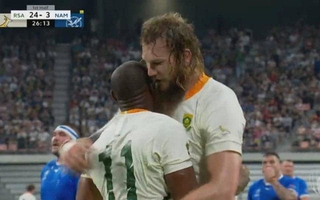 南アフリカ9トライ！57−3でナミビアを寄せ付けず勝ち点5獲得