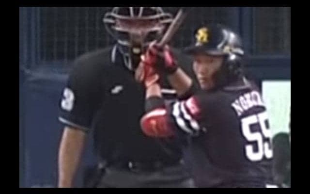 鷹ドラ3野村、プロ初打席初安打の瞬間をパTVが特集！　ファン期待「4番でホームラン王に」