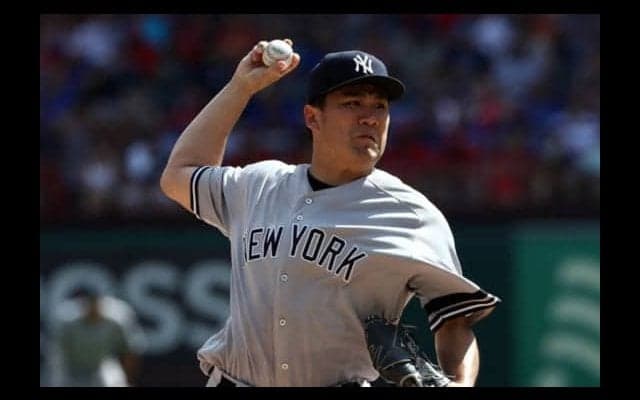 【MLB】田中将大、メジャー初救援で9敗目　痛恨の牽制悪送球で3回5安打2失点