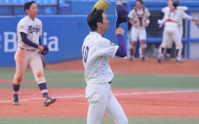 ９回に痛恨の３失点　早大に敗れ今年度初めて勝ち点落とす／東京六大学秋季リーグ戦