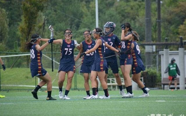 【ラクロス（女子）】９得点を挙げる快勝で、ＦＩＮＡＬ４進出を決める！／関東学生ラクロスリーグ戦　法大戦