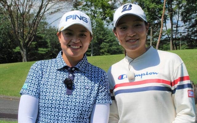 「早く自分たちもあそこに行きたい！」ツアーシードと初優勝を目指す小倉ひまわりと西畑萌香がマッチプレーで真剣勝負