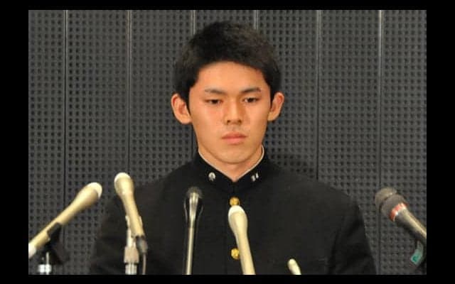 【高校野球】大船渡・佐々木朗希がプロ入り表明会見、一問一答　「自分の意志で」「まずは日本で」