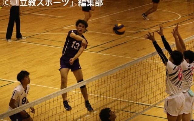 【バレーボール部】念願の初白星！流れ渡さずストレートで快勝