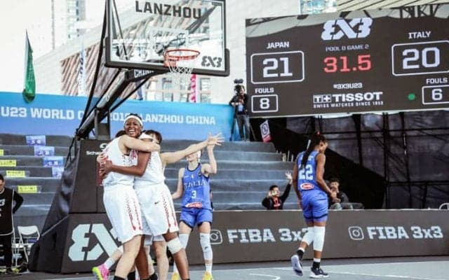 3x3女子日本代表、U23ワールドカップ第2戦でイタリアに逆転勝利で開幕2連勝