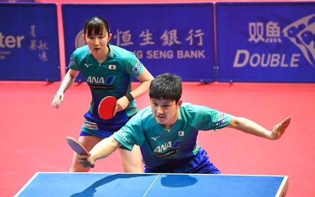 張本智和/早田ひな、快勝で予選2回戦へ＜卓球・スウェーデンオープン＞