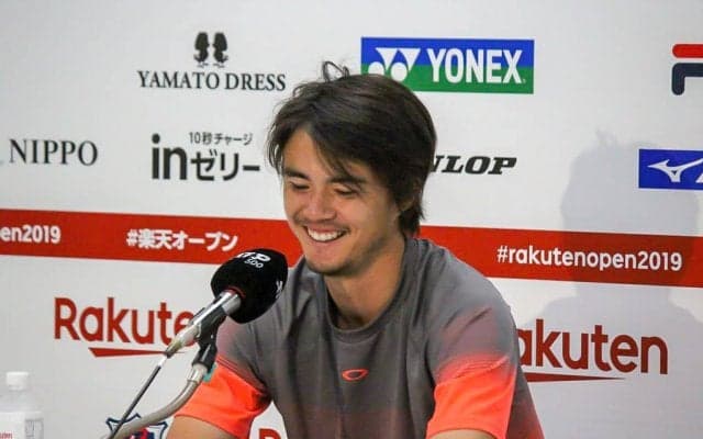 ダニエル太郎 サーブの参考は「キリオスの30％」。100％だと「やばいことになりそう」