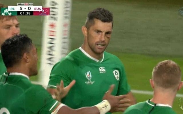 アイルランド、ロシアに35－0で快勝！5トライを挙げ勝ち点5をマーク