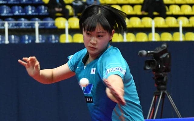 17歳・長﨑美柚、世界ランク3位中国選手に連勝＜卓球・スウェーデンオープン＞