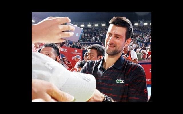 ジョコビッチ来日の真の理由。悲願達成へ早くも「準備」を始めている