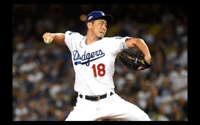 【MLB 地区S】前田健太、第1戦で今季PS初登板　7回途中から打者5人を完璧に抑える快投！