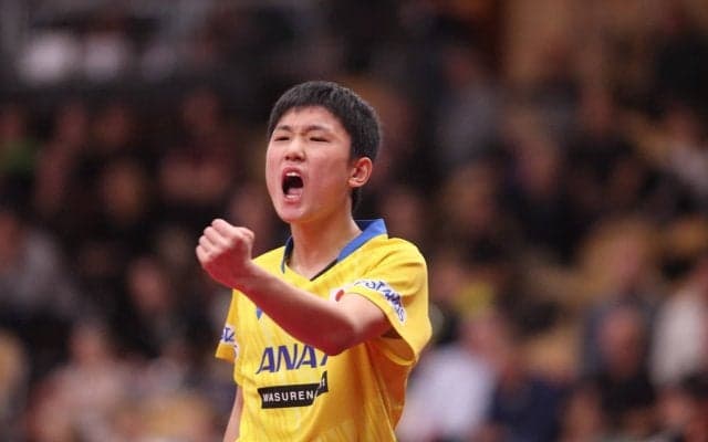 張本智和、中国のユース五輪金メダリストと激突＜卓球・スウェーデンオープン　4日目見どころ＞