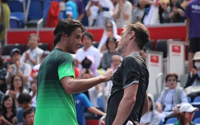 ダニエル太郎、敗れた相手のミルマンは仲の良い友人だった！楽天OP準々決勝