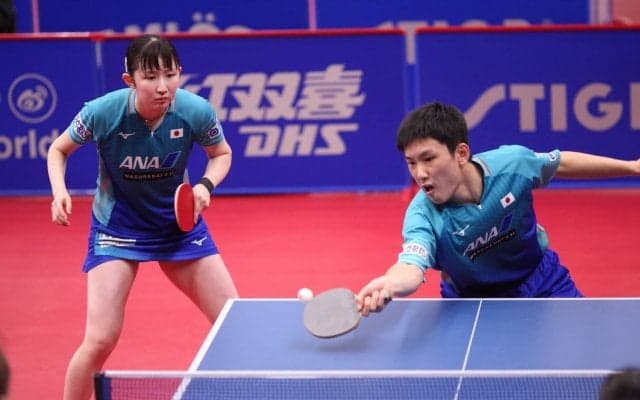 張本/早田、ベスト4ならず　世界王者ペアに屈す＜卓球・スウェーデンオープン＞