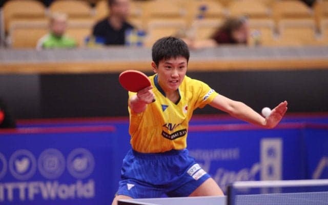 16歳・張本智和、中国期待の19歳に敗戦＜卓球・スウェーデンオープン＞