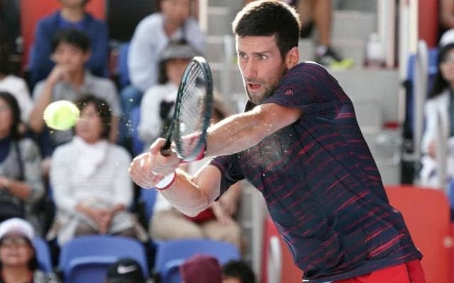 ジョコビッチ「私の妻は皇帝」とジョーク。ゴファンに快勝し楽天OP決勝へ