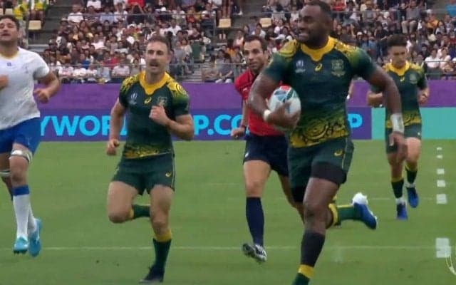 オーストラリア7トライの猛攻で45－10とウルグアイを圧倒！終了間際にウルグアイも意地の1トライ