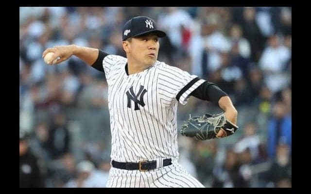 【MLB 地区S】田中将大、“超重量打線”を5回3安打1失点　PS通算4勝目の権利を持って降板