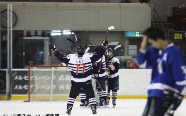 【アイスホッケー部】　1792日ぶり勝利！神奈川大下し、リーグ戦連敗を「44」でストップ