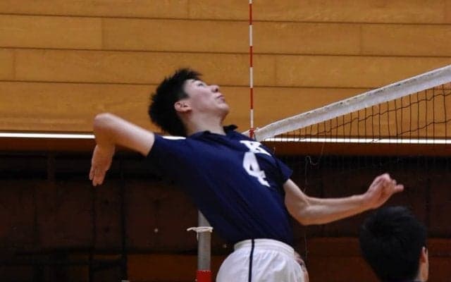 【バレーボール部男子】 後半巻き返すも勝ち切れず、天理大に敗北