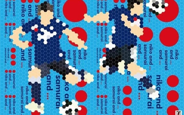 サッカー日本代表オフィシャルライセンスグッズをniko and ...が発売