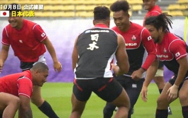 ラグビー日本代表、運命のスコットランド戦へ向けて秩父宮で練習