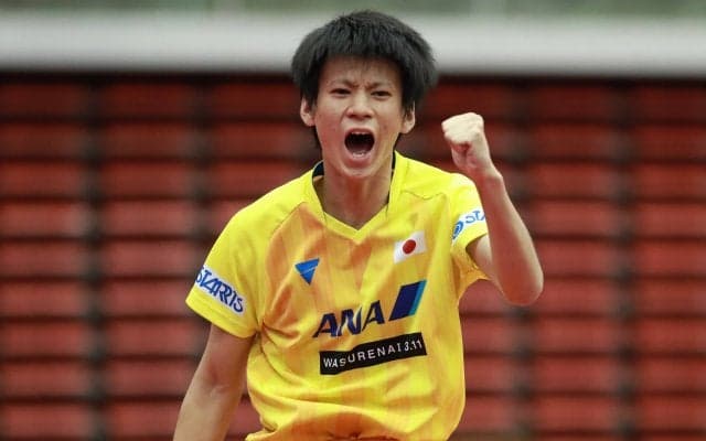 戸上隼輔、台湾卓球界のレジェンドに勝利＜卓球・ドイツオープン＞