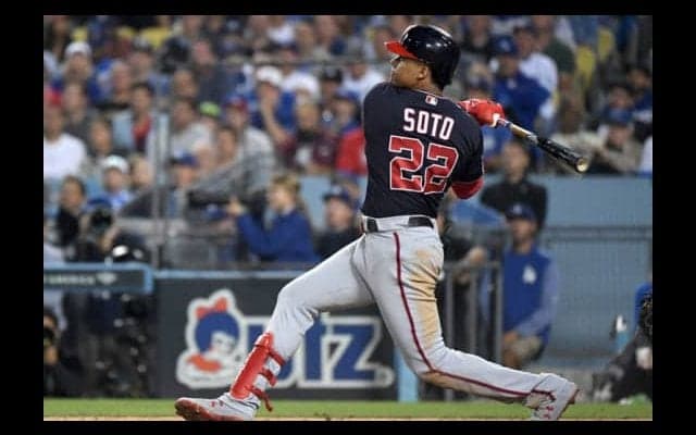 【MLB 地区S】レンドン＆ソト、カーショー撃ち連弾で同点！　ド軍前田が救援