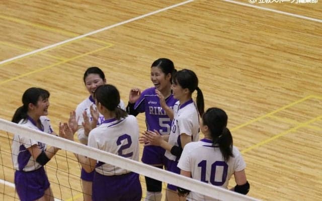 【女子バレーボール部】部員全員で勝ち取った勝利！