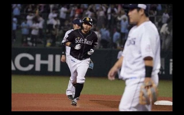 鷹、工藤采配的中で3回で6点リード　5番起用の中村晃が先制打＆2ラン、西武今井は3回途中KO