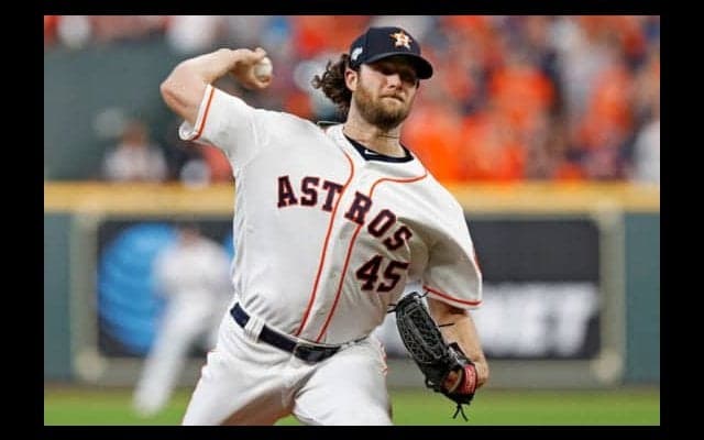 【MLB 地区S】剛腕コール、圧巻の奪三振ショー　地区シリーズ25Kは新記録