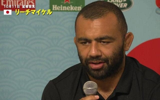 リーチマイケル「半端ない努力が必要」決戦へのテーマも発表